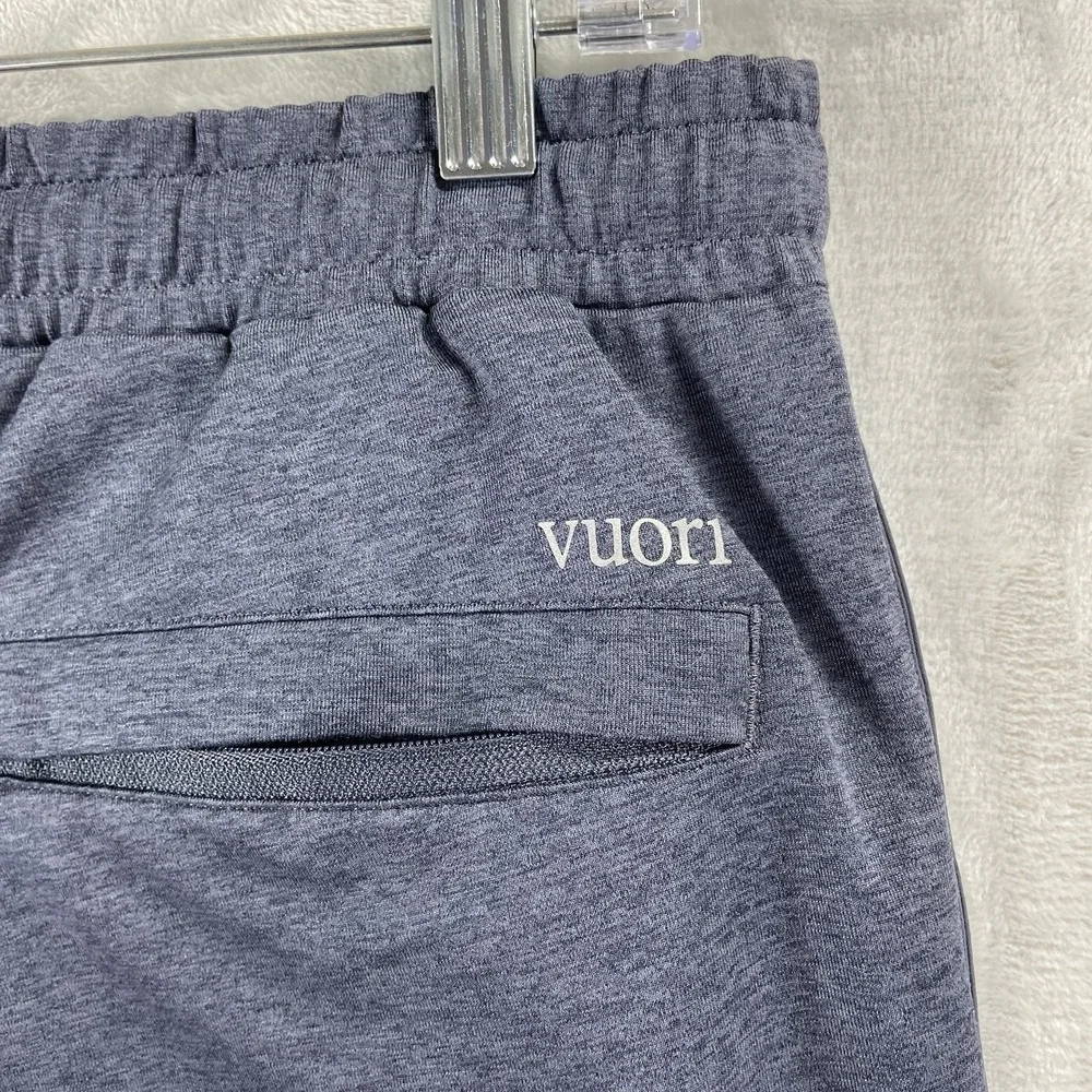 Vuori Sunday Performance Warm Up Pants Mens Medium 32x30 Athletic Side Snaps